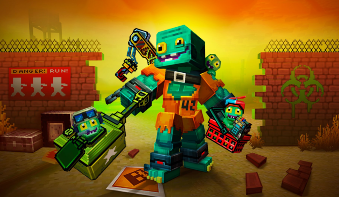 Pixel Gun 3D chế độ Zombie Pixel Gun 3D chế độ Zombie